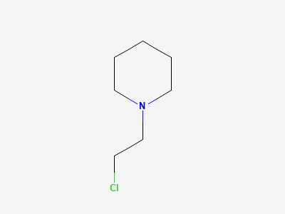 1-(2-Chloroethyl)piperidine Structure