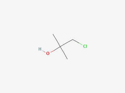 1-Chloro-2-methyl-2-propanol Structure