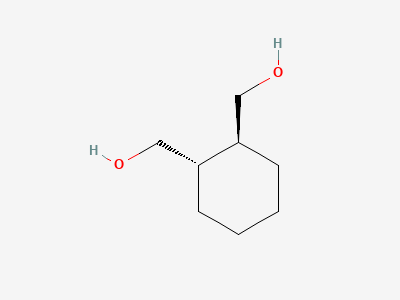 (1s, 2s)-1, 2-Cyclohexanedimethanol. (1s, 2s Enantiomer Structure
