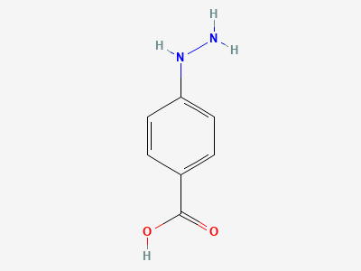 4-hydrazinobenzoic acid Structure
