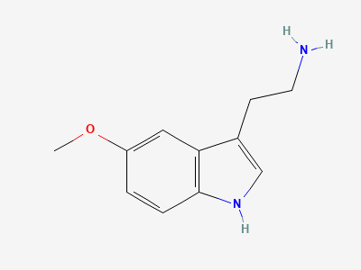 5-methoxy tryptamine Structure