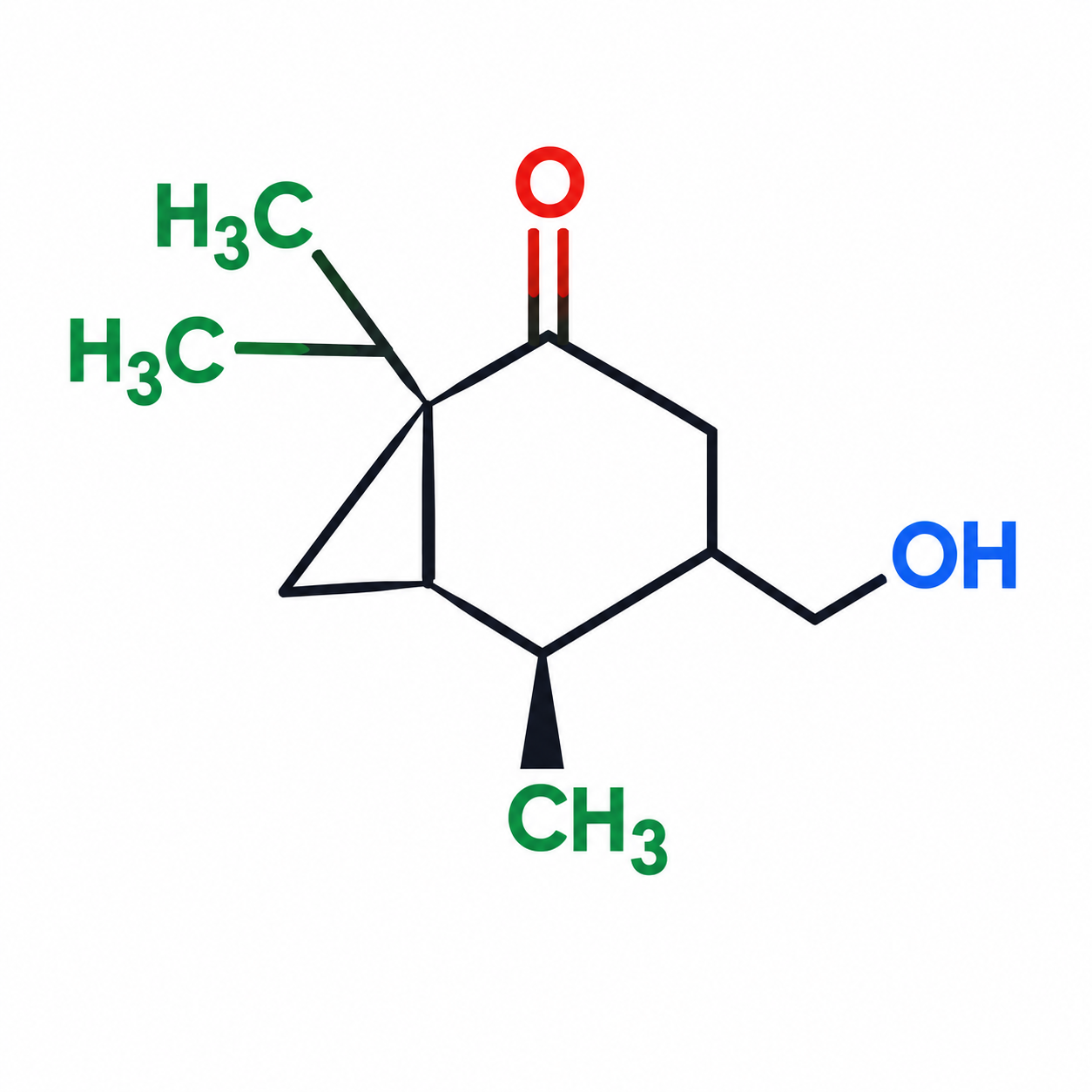 Endo-1,7,7-trimethylbicyclo[2.2.1]heptan-2-ol (endo-borneol) Structure