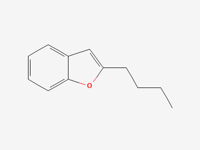 Amiodarone Impurity(2-n-butylbenzofuran) Structure