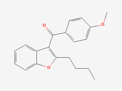 Amiodarone Methoxy Impurity Structure