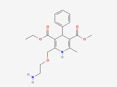 Amlodipine Deschloro Impurity Structure