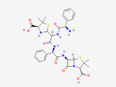 Co-oligomers of ampicillin and of penicilloic acids of ampicillin Structure