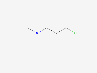 3-chloro-N,N-dimethylpropan-1-amine Structure