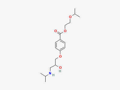 Bisoprolol Impurity - K (Ester Impurity) Structure