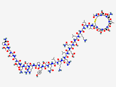 Acetylcalcitonin (salmon) Structure