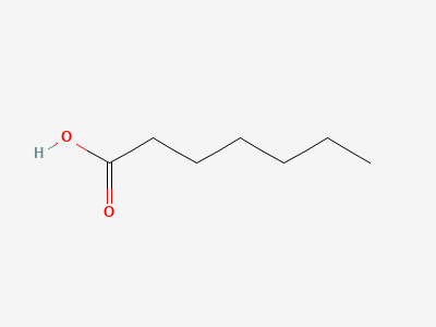 Heptanoic acid Structure