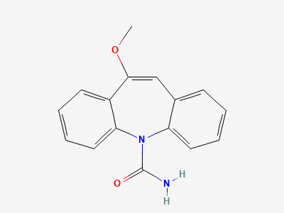 Carbamazepine Impurity (10-methoxy) Structure