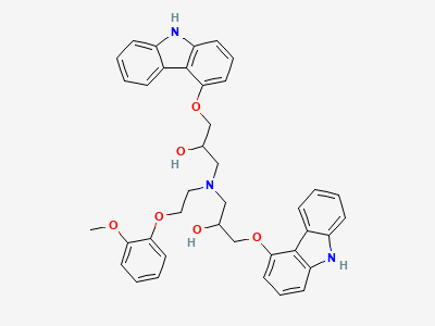 Carvedilol impurity - B Structure