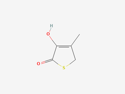 3-hydroxy-4-methylthiophen-2(5H)-one Structure