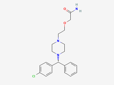 Cetirizine (LevoCetirizine amide ) Structure