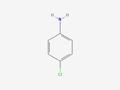 4-chloroaniline Structure