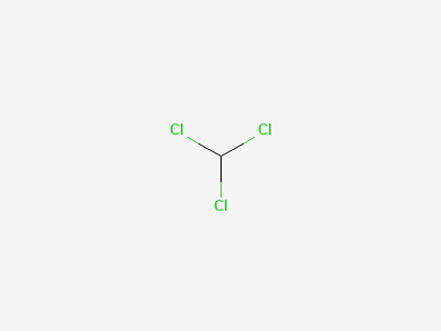 Trichloromethane (chloroform) Structure