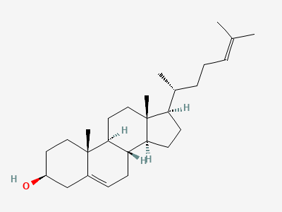 Cholesta-5,24-dien-3β-ol (desmosterol) Structure