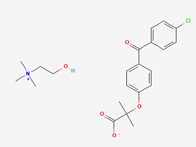 Choline Fenofibrate Structure