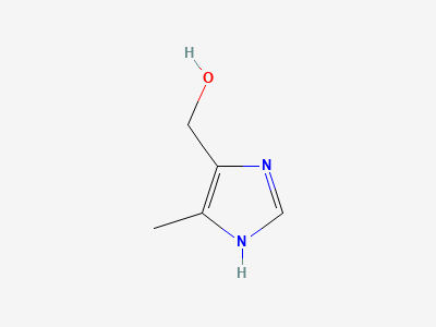 (5-methyl-1H-imidazol-4-yl)methanol Structure