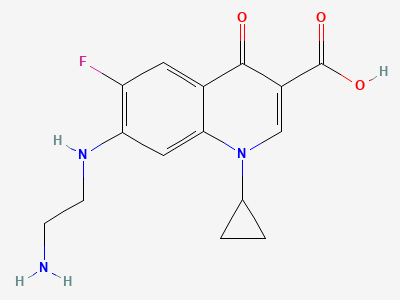 Ciprofloxacin Impurity - C Structure