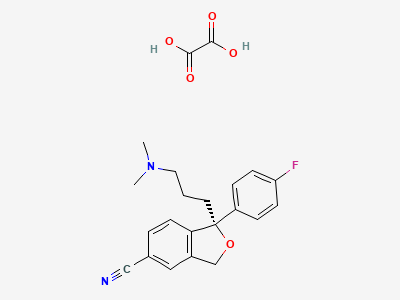 Citalopram Impurity (Escitalopram Enantiomer) Structure