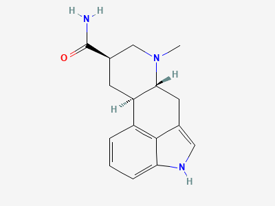6-methylergoline-8β-carboxamide (dihydroergine) Structure