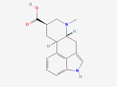 6-methylergoline-8β-carboxylic acid (dihydrolysergic acid) Structure