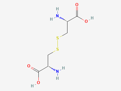 (2R,2'R)-3,3'-disulfanediylbis(2-aminopropanoic acid) (cystine) Structure