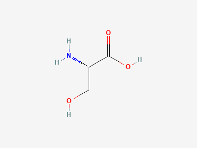 (2S)-2-amino-3-hydroxypropanoic acid (serine) Structure