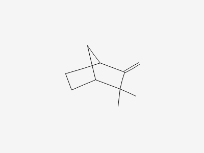 2,2-dimethyl-3-methylenebicyclo[2.2.1]heptane (camphene) Structure