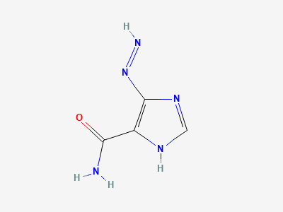 5-diazenyl-1H-imidazole-4-carboxamide Structure
