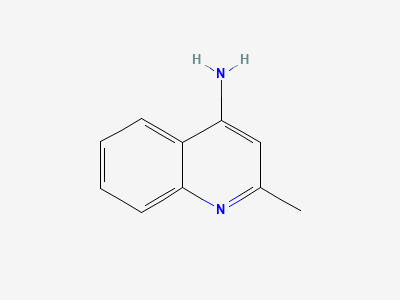 2-methylquinolin-4-amine Structure