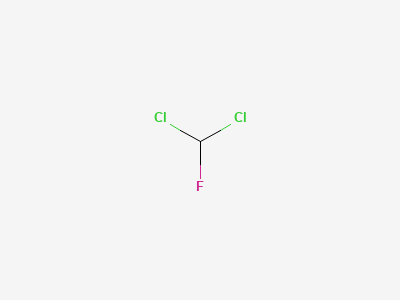 Dichlorofluoromethane Structure