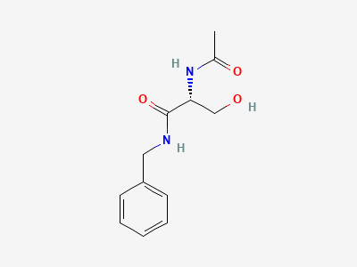 Desmethyl Lacosamide Structure
