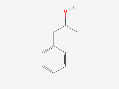 (2RS)-1-phenylpropan-2-ol Structure