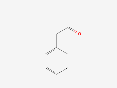 1-phenylpropan-2-one Structure