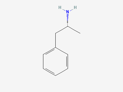 (2R)-1-phenylpropan-2-amine (levamfetamine) Structure