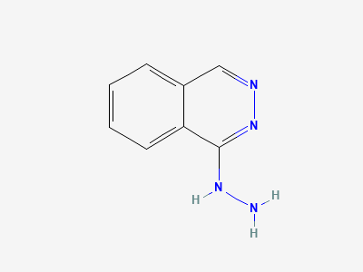 (phthalazin-1-yl)hydrazine (hydralazine) Structure