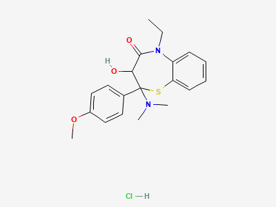 Diltiazem HCl Impurity (Imp - F) Structure