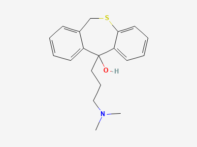 (11RS)-11-[3-(dimethylamino)propyl]-6,11-dihydrodibenzo[b,e]thiepin-11-ol Structure