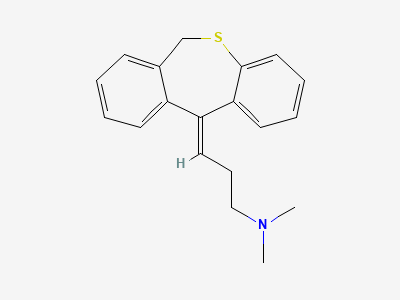 (Z)-3-(dibenzo[b,e]thiepin-11(6H)-ylidene)-N,N-dimethylpropan-1-amine Structure