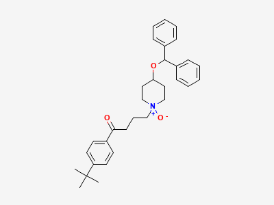 Ebastine N- Oxide Impurity Structure