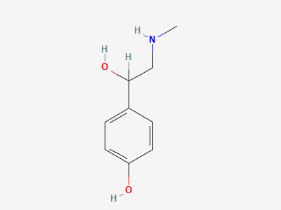 Epinephrine (+)-Synephrine Structure
