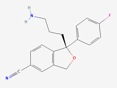 Escitalopram Di demethyl Impurity Structure