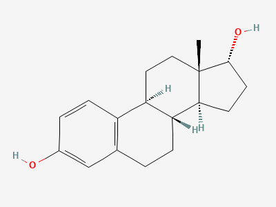 Estra-1,3,5(10)-triene-3,17α-diol (17α-estradiol) Structure