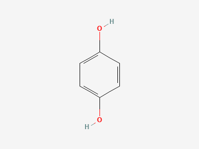 Benzene-1,4-diol (hydroquinone) Structure