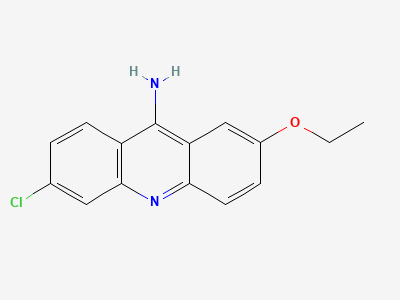 6-chloro-2-ethoxyacridin-9-amine Structure