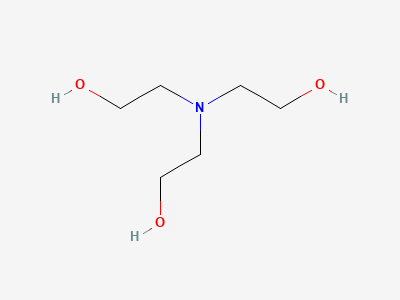 2,2',2″-nitrilotri(ethan-1-ol) Structure