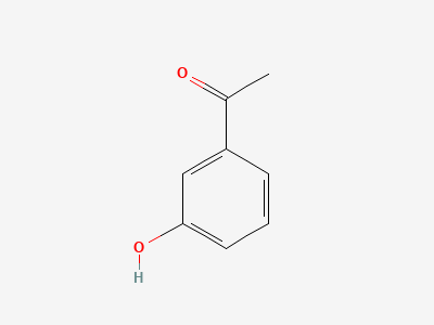 1-(3-hydroxyphenyl)ethanone (3-hydroxyacetophenone) Structure