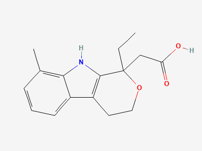 Etodoloc Impurity - B ( 8- methyl Impurity) Structure